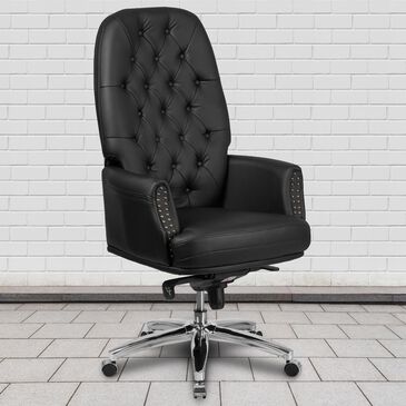 Flash Furniture Executive Swivel Chair in Black, , large