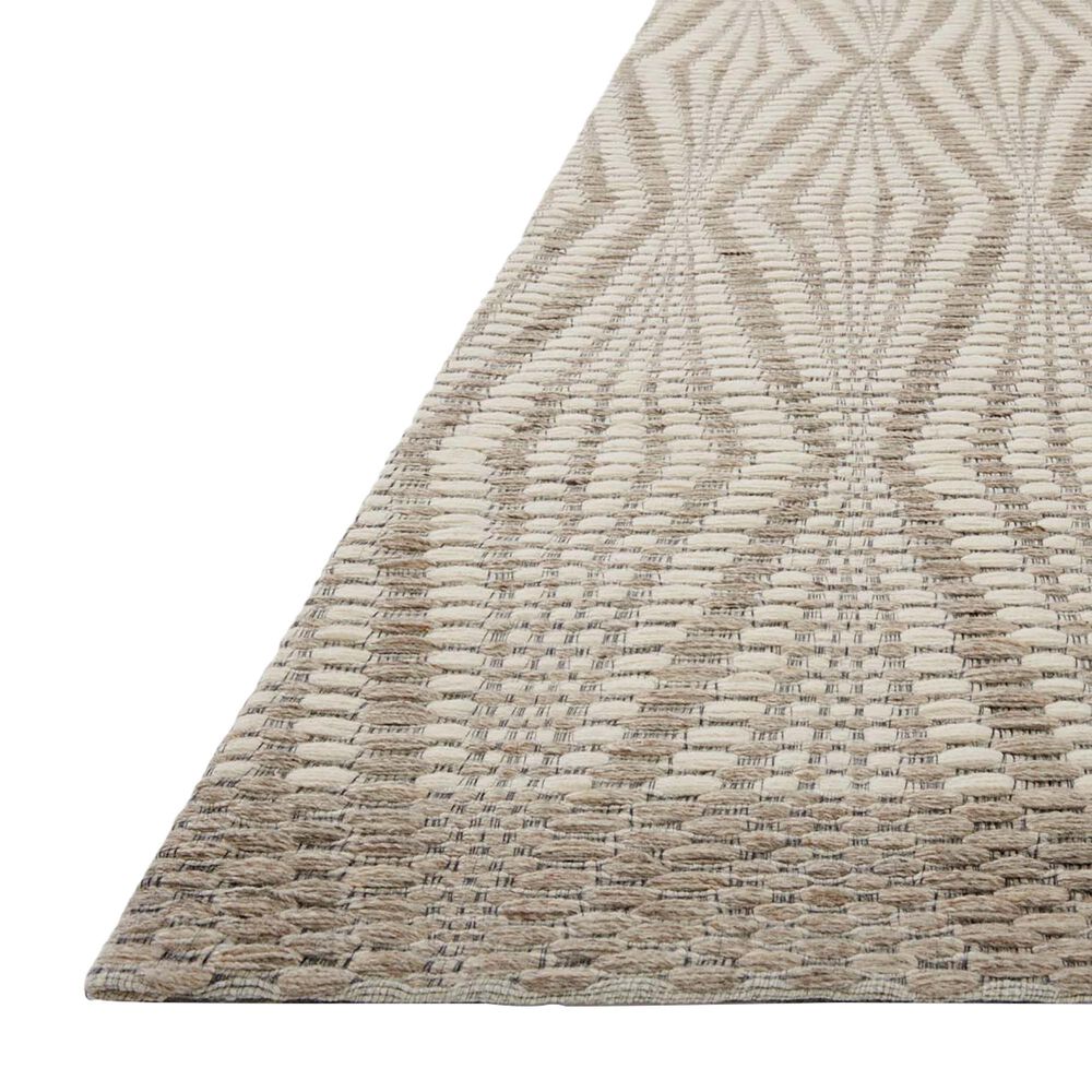 Loloi Kenzie 9&#39;3&quot; x 13&#39; Ivory and Taupe Area Rug, , large
