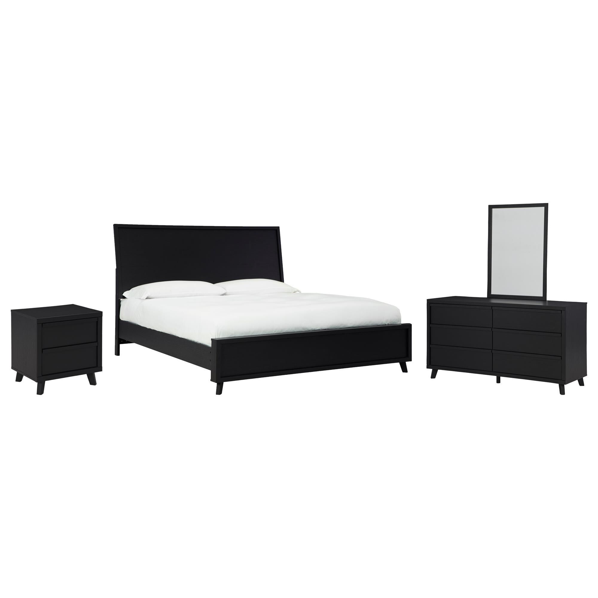 Signature Design by Ashley Danziar 4 Piece King Bedroom Set in