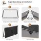 Deco TV Frames Premiere 85" Frame Bezel for Samsung the Frame TV in Contemporary Gold, , large