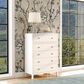 Butler Specialty Company Nora 5-Drawer Tall Dresser in White, , large