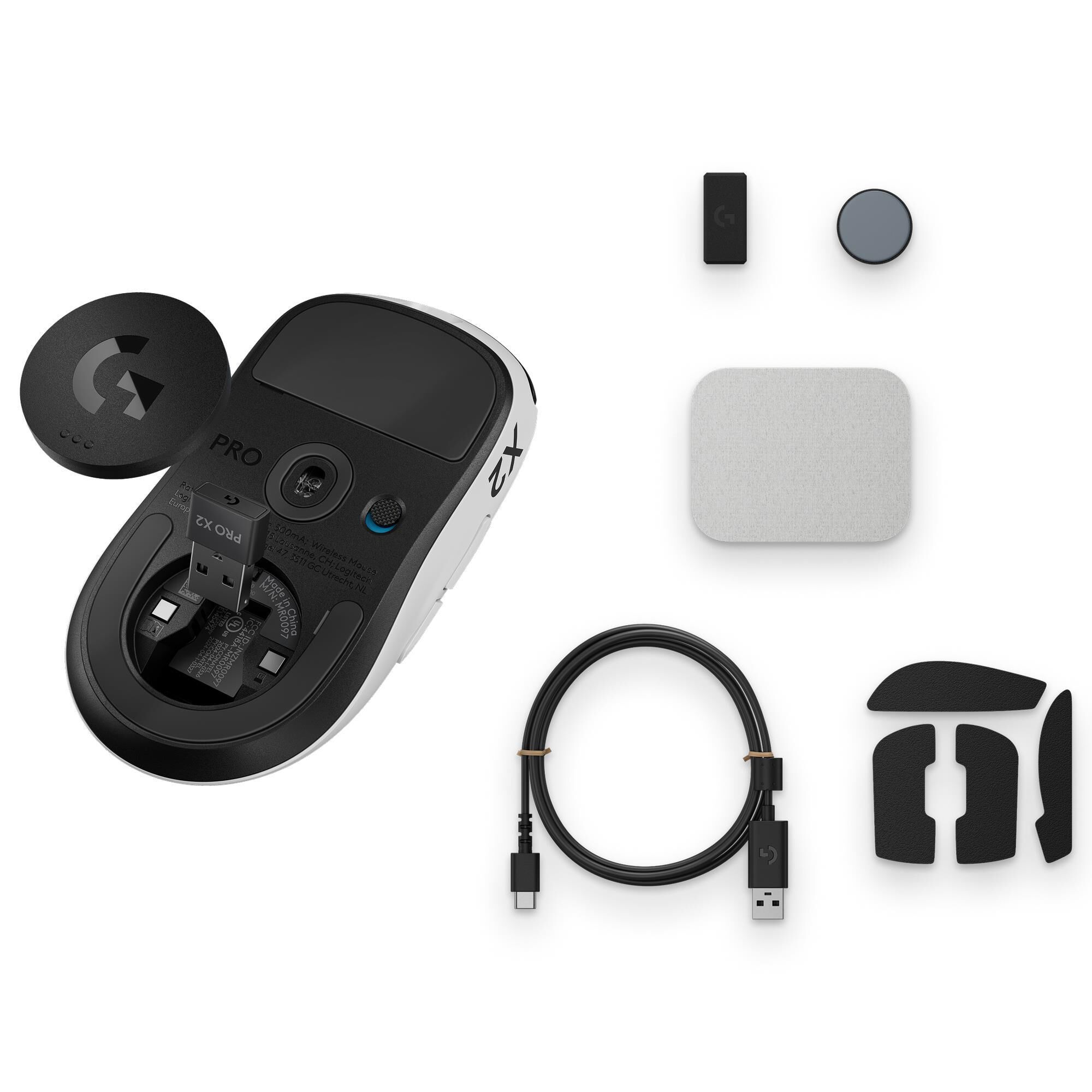 Logitech Pro X2 Superstrike Lightspeed Wireless Gaming Mouse in