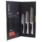 Power A 3-Piece Santoku Knife Set in Stainless Steel, , large