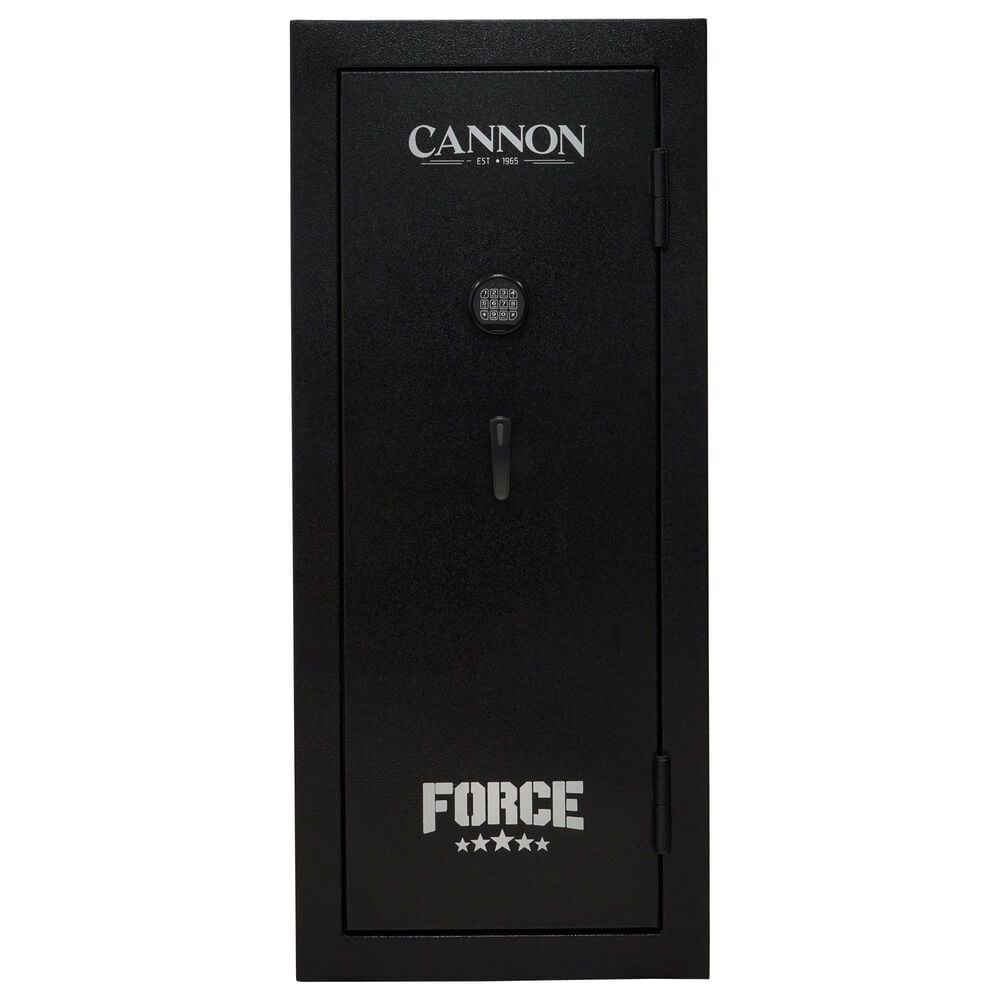 Cannon Force Series 34-Gun Fireproof Safe with Electronic Lock in Hammertone Black, , large