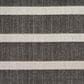 Nourison Positano POS03 Black and Ivory 7" x 10" Indoor/Outdoor Area Rug, , large