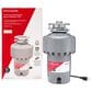 Frigidaire 1 1/4 HP Corded Disposal in Stainless Steel and Gray, , large