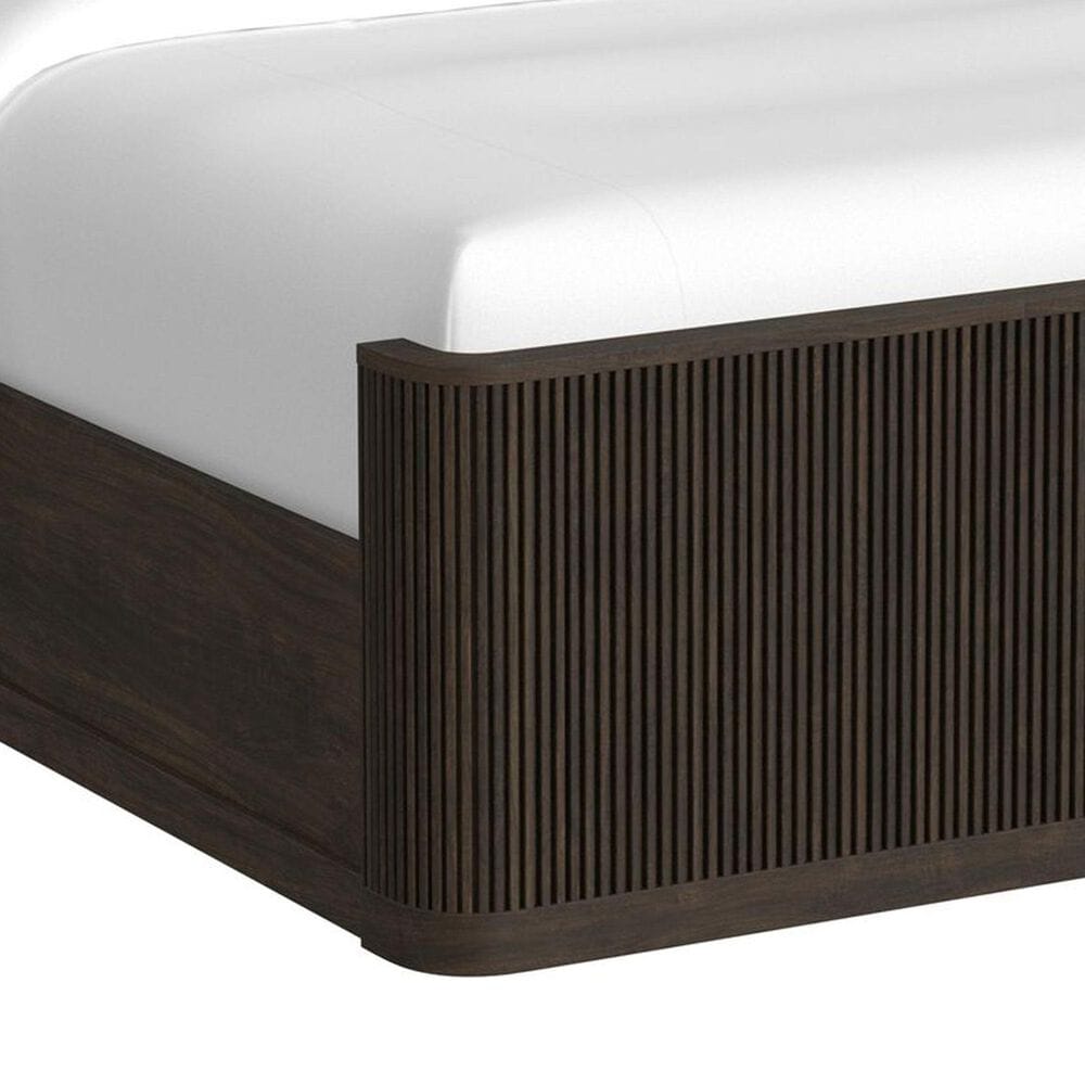 Mayberry Hill Sylvie Queen Panel Bed in Dark Brown, , large
