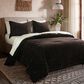 HiEnd Accents Estelle Velvet 3-Piece Full/Queen Comforter Set in Cocoa, , large