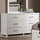 Viceray Collections Lodge and Loft 6-Drawer Dresser in Soft White Oak, , large
