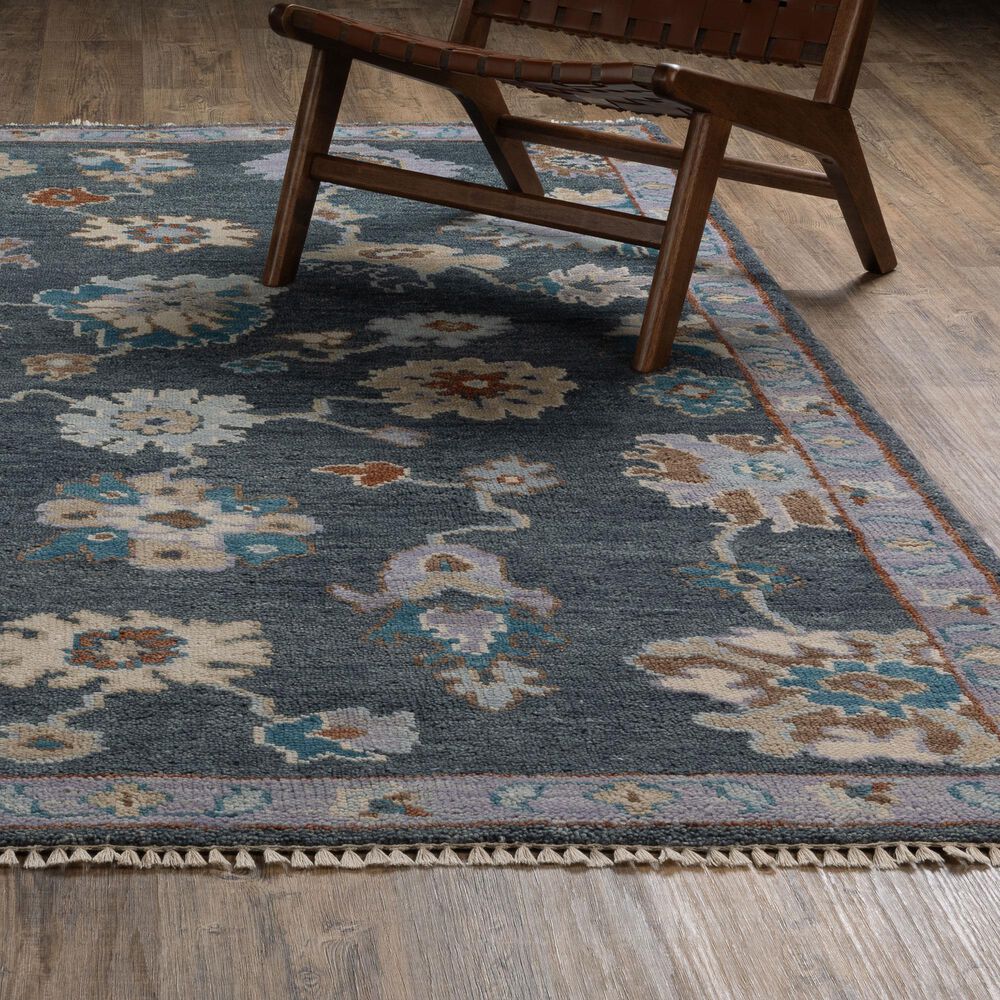 Oriental Weavers Majorca MAJ07 Blue and Multicolor 9&#39; x 12&#39; Area Rug, , large