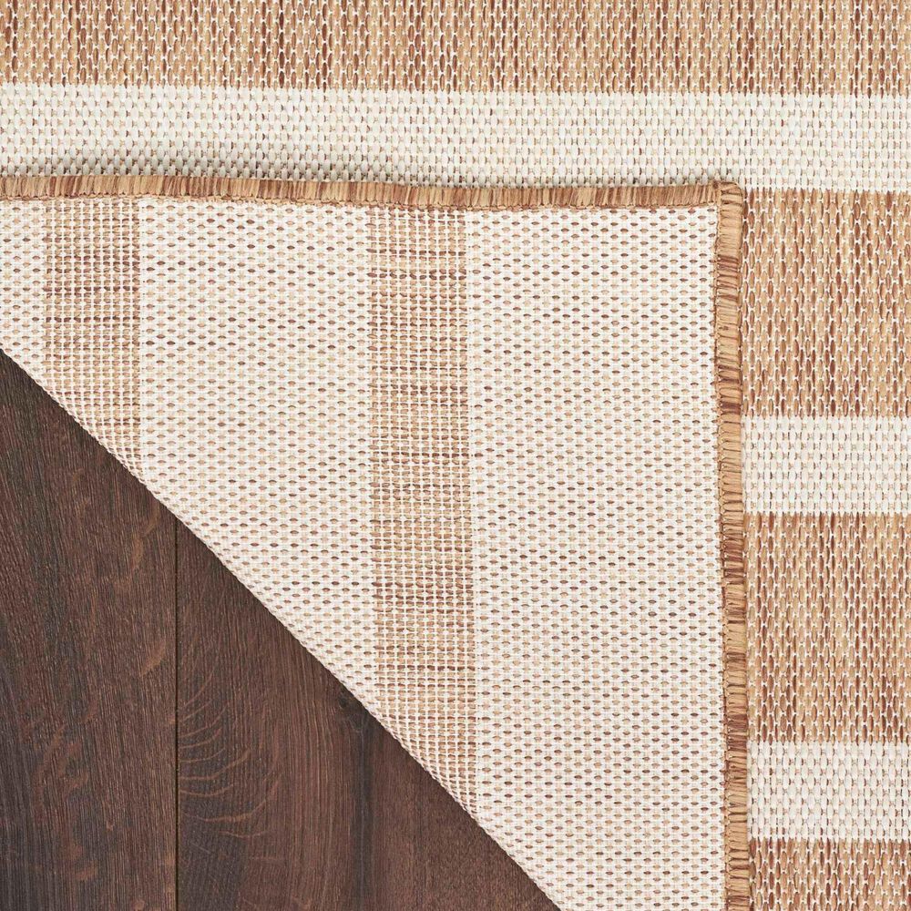 Nourison Positano POS03 Jute and Ivory 8&#39; x 10&#39; Indoor/Outdoor Area Rug, , large