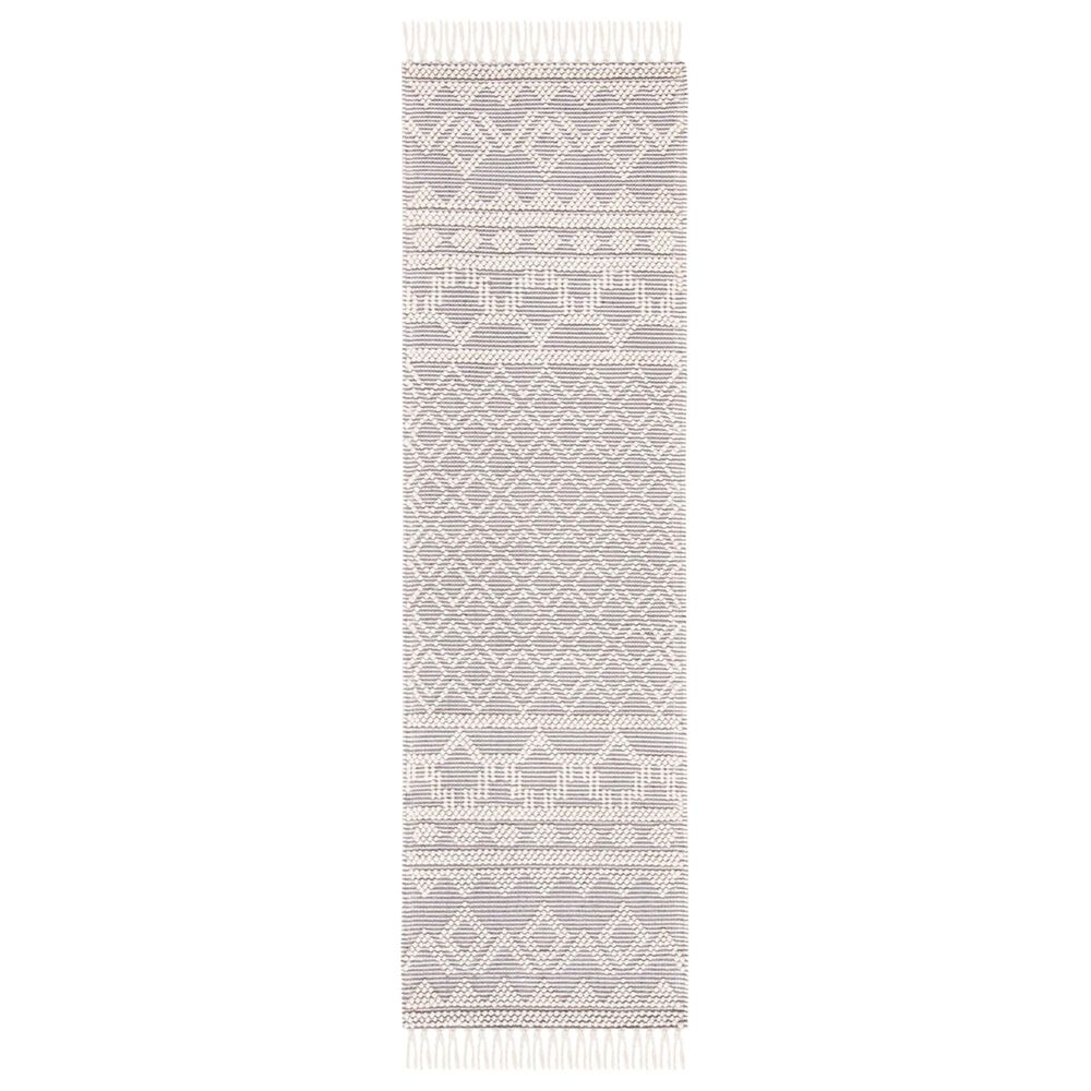 Safavieh Natura NAT351A 2"3" x 8" Ivory and Grey Runner, , large