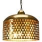 Creative Coop Stella 3-Light Pendant in Brushed Gold, , large