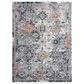 Amer Rugs Montana MON-13 2" x 3" Blue and Orange Area Rug, , large