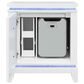 Global Furniture USA Alina 4-Piece King Upholstered Panel Bedroom Set in White, , large