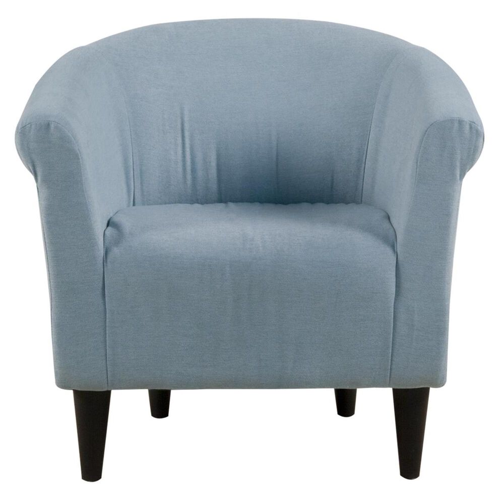 Overman International Corp Marlee Accent Chair in Toulon Ice Blue, , large