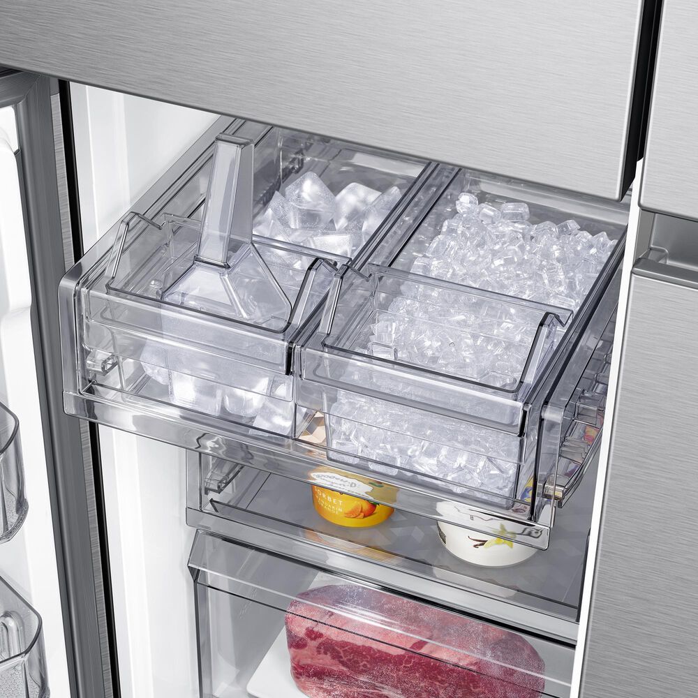 Samsung 22.9 Cu. Ft. 4-Door Flex French Door Refrigerator with AutoFill Water Pitcher in Stainless Steel, , large