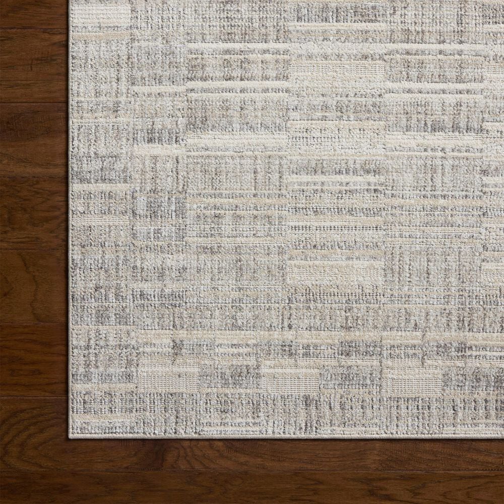 Loloi Roxie Granite and Oatmeal 11'6" x 15' Area Rug, , large