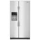Whirlpool 20.85 Cu. Ft. Counter Depth Freestanding Side by Side Refrigerator in Fingerprint Resistant Stainless Steel, , large
