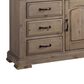 Hickory Point Everly 8 Drawer and 1 Door Dresser in Natural, , large