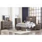 Ashley Drystan 4 Piece Full Storage Bed Set in Rustic Brown, , large