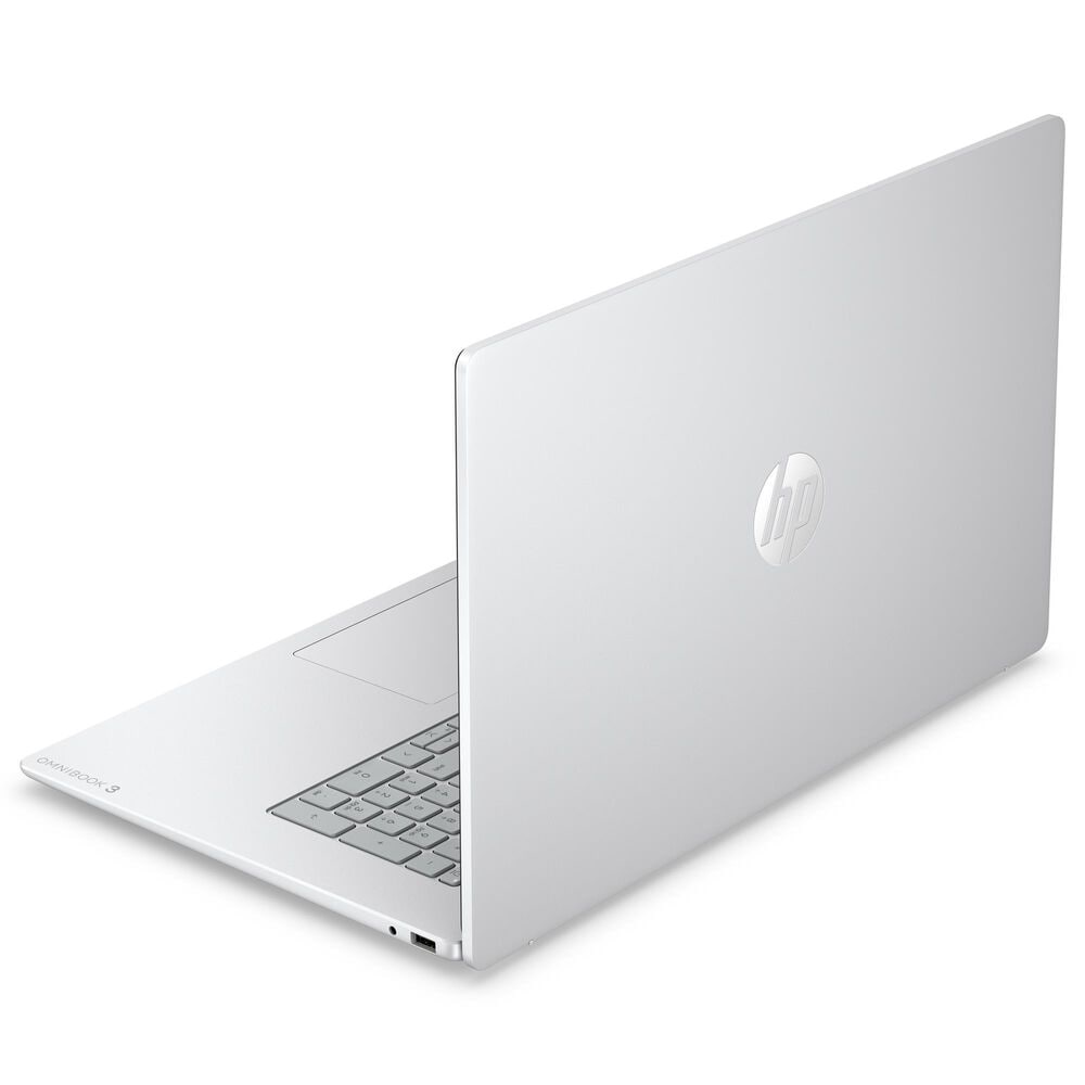 HP OmniBook 3 17" Laptop | Intel Core Ultra 5 225U - 16GB RAM - Intel Graphics - 512GB SSD in Glacier Silver, , large