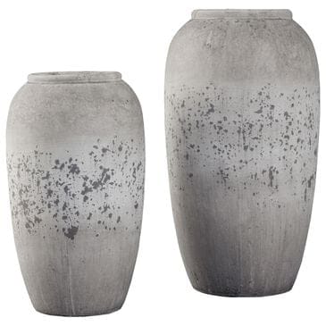 Ashley Dimitra Vase in Brown and Cream (Set of 2), , large