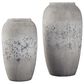 Ashley Dimitra Vase in Brown and Cream (Set of 2), , large