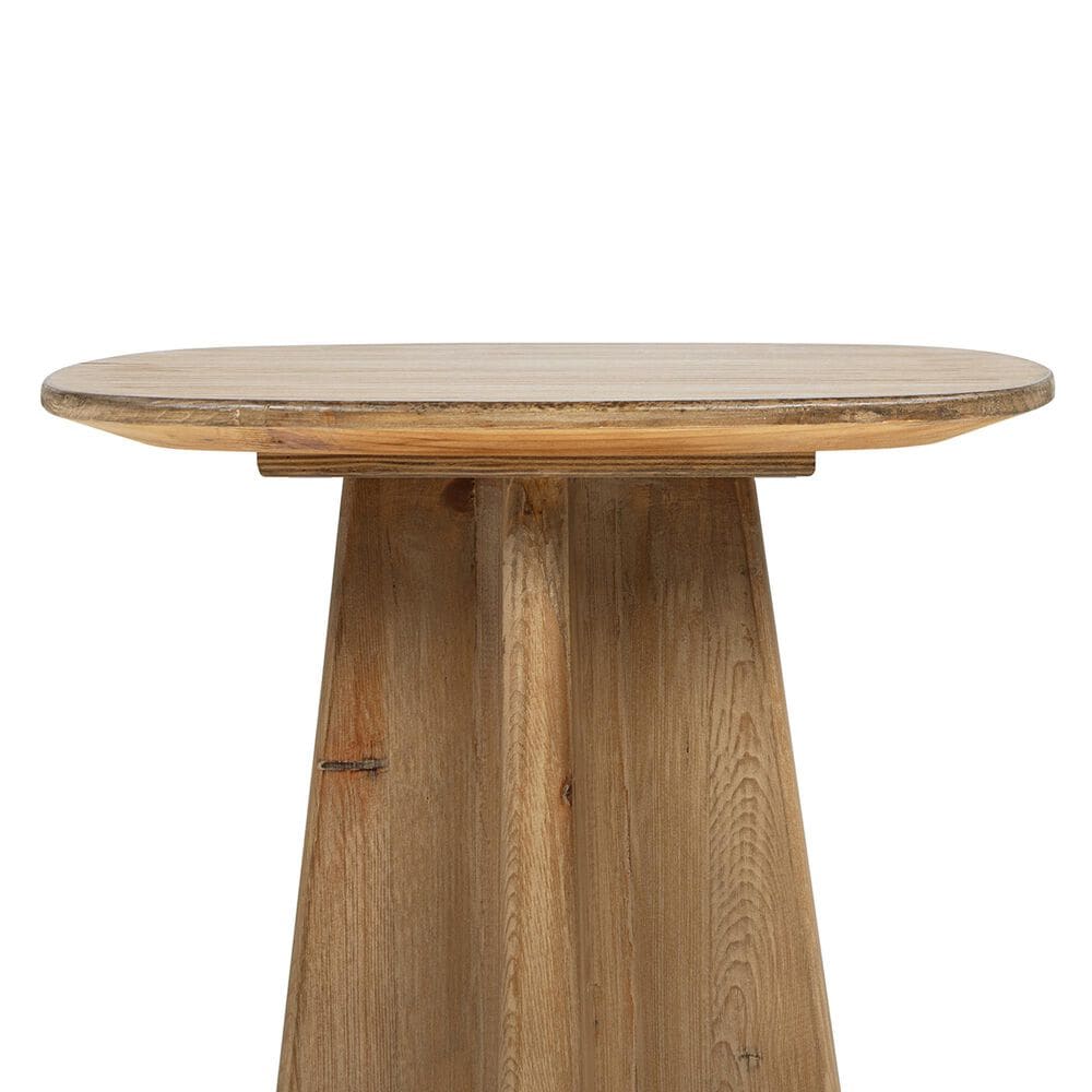 Jennifer Taylor Home Clarence End Table in Antique Natural Brown, , large