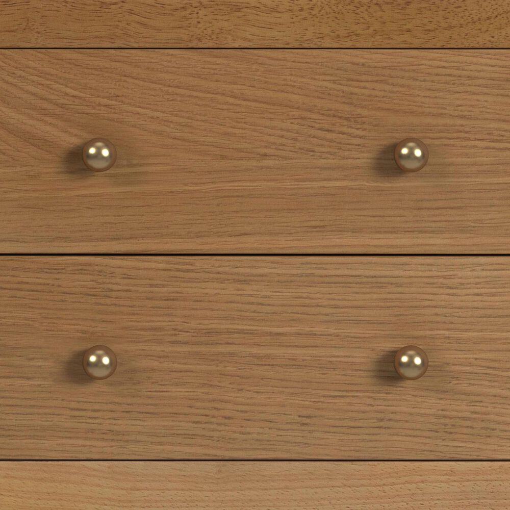 Butler Specialty Company Nora 2 Drawer Nightstand with Open Shelf in Light Natural Brown, , large