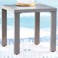 Ashley Half Moon Beach Square End Table in Gray, , large