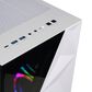 CyberPowerPC Gamer Master Gaming Desktop | AMD Ryzen 5 8400F - 16GB RAM - NVIDIA GeForce RTX 5060 Graphics - 2TB SSD in White, , large