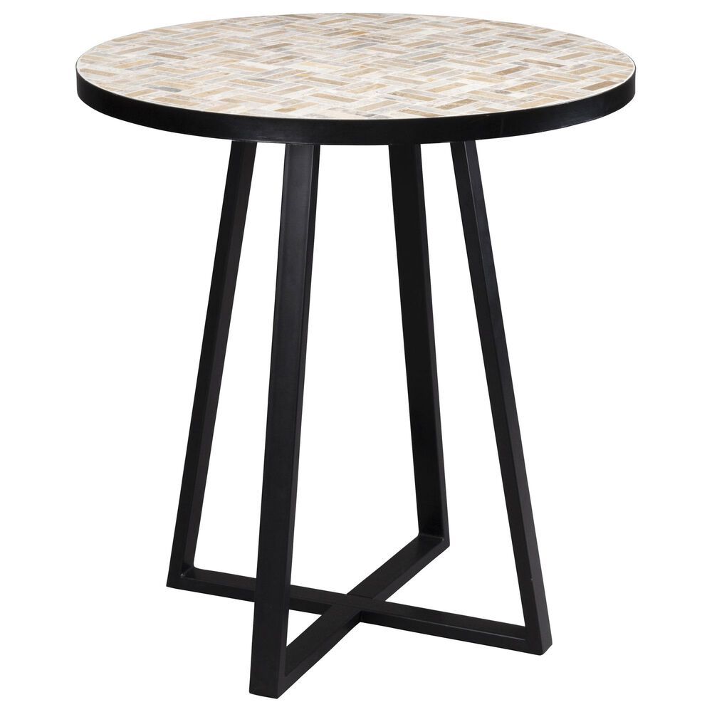 Homestyles Panama 27.5 in Bistro Table in Brown, , large