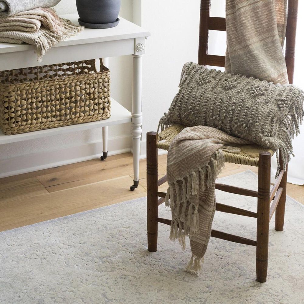 Magnolia Home Everly VY-03 12" x 15" Ivory Area Rug, , large
