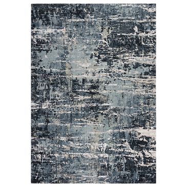 RIZZY Elite 10" x 13" Gray, Denim and Charcoal Area Rug, , large