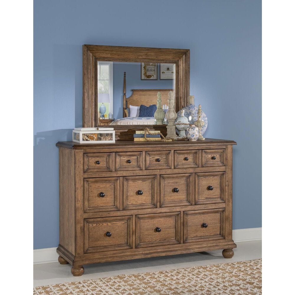 Legacy Classic Vintage Market 8-Drawer Dresser in Barnwood Oak, , large