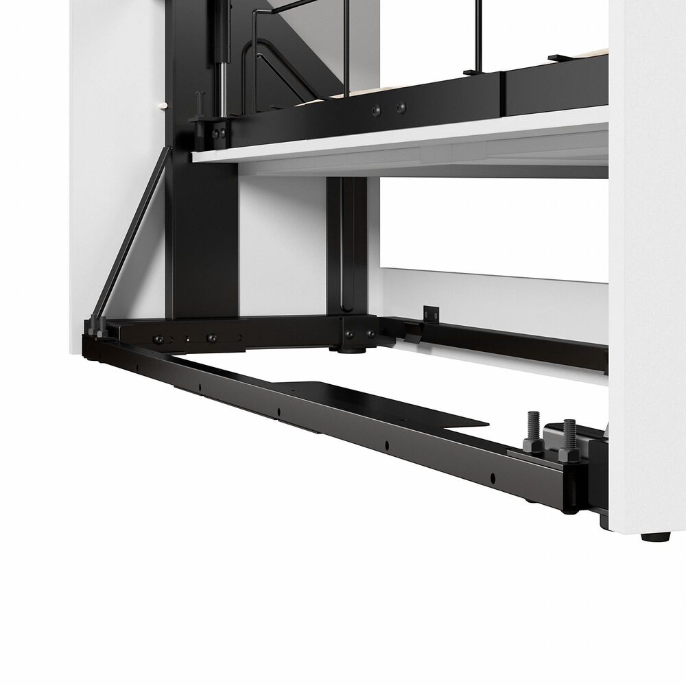 Bestar Edge Queen Wall bed in White Nebraska Furniture Mart