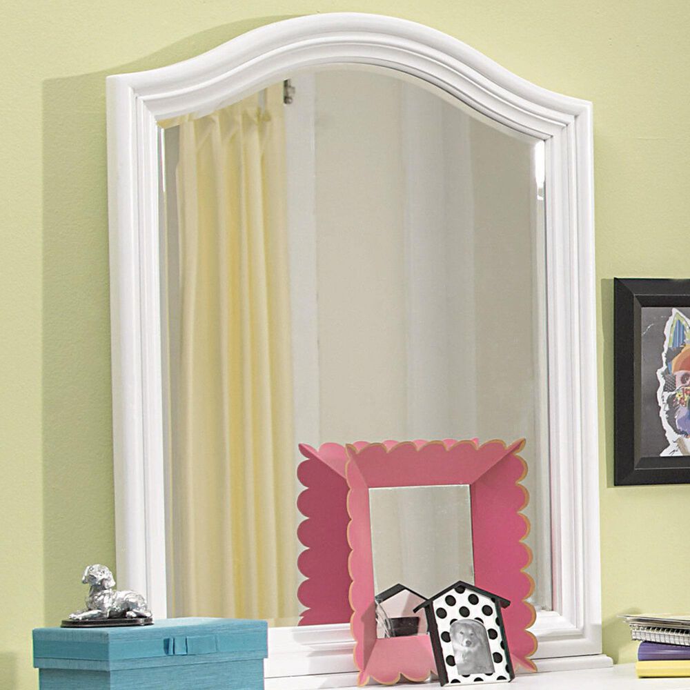 Legacy Classic Madison Arched Mirror in Natural White, , large