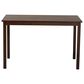 Baxton Studio Andrew Dining Table in Dark Brown - Table Only, , large