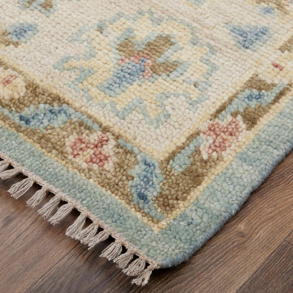 Feizy Fillmore 2&#39; x 3&#39; Blue and Ivory Area Rug, , large