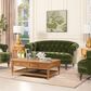 Jennifer Taylor Home La Rosa Stationary Loveseat in Olive Green Velvet, , large