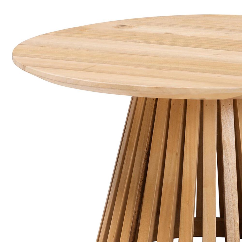Baxton Studio Caribic Coffee Table in Natural, , large