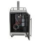 Coyote Outdoor 3 Cu. Ft. Outdoor Built-In Kegerator in Stainless Steel, , large
