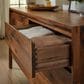 Stickley Furniture Saranac 6 Drawer Dresser Only in Distressed Walnut, , large