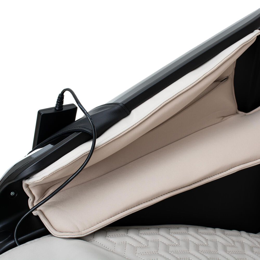 Cozzia Shiatsu Massage Chair with 2D Li Flex Track in Taupe, , large