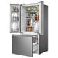 Midea 18.4 Cu. Ft. French Door Refrigerator in Stainless Steel, , large