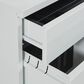 OSP Home 22" 2-Drawer Mobile File in White, , large