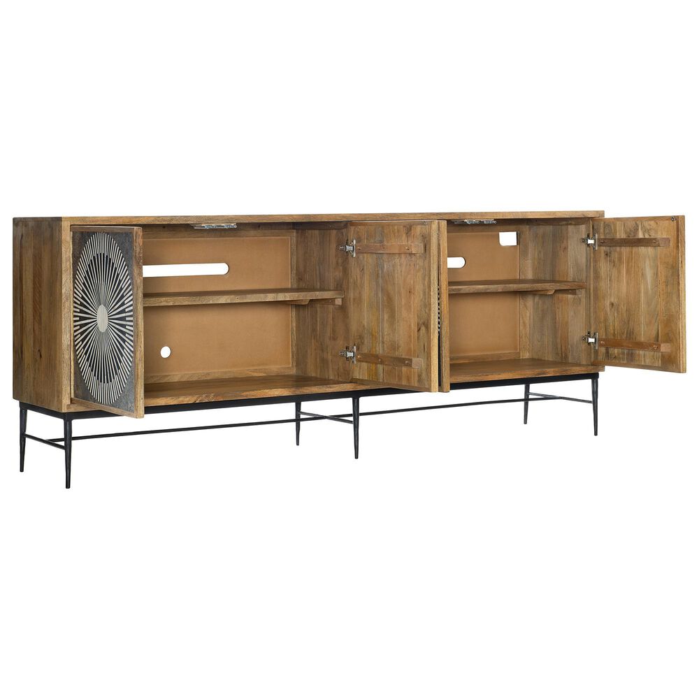 Hooker Furniture Commerce and Market Giovanni 80&quot; Entertainment Console in Multi, , large