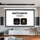 Kodak 100" Manual Pull Down Projector Screen, Large 16:9 Retractable Projector Screen, , large