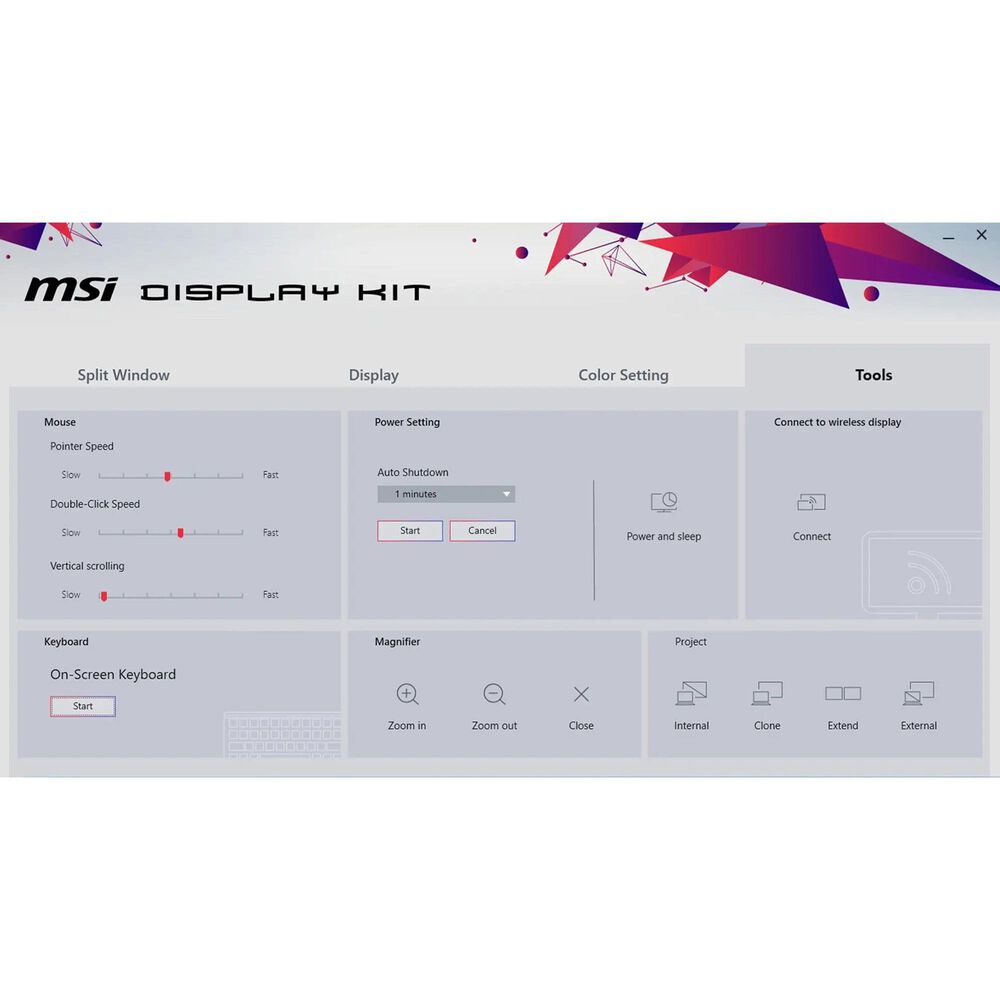 MSI 24&quot; FHD Monitor with Built-in Speakers in Black, , large